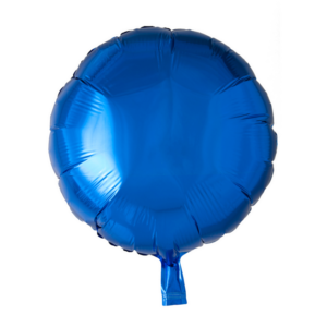 Rund folie ballon Blå